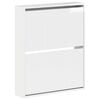vidaXL Wandmontierter Schuhschrank ARNHEM 71 x 17 x 86 cm