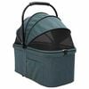 vidaXL Faltbarer Haustierwagen Grün 78 x 54 x 101 cm 600D Oxford Stoff