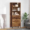 vidaXL Highboard Altholz 69,5 x 34 x 180 cm Holzwerkstoff