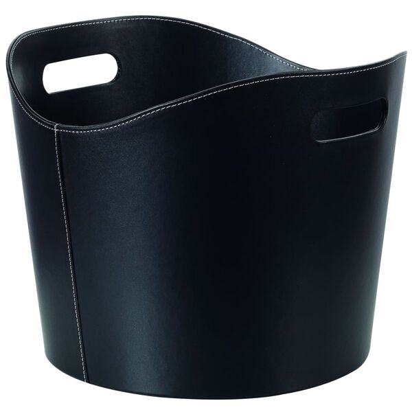 Perel Kaminholzkorb 39x31cm Schwarz