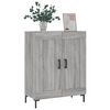vidaXL Sideboard Grau Sonoma 69,5x34x90 cm Holzwerkstoff