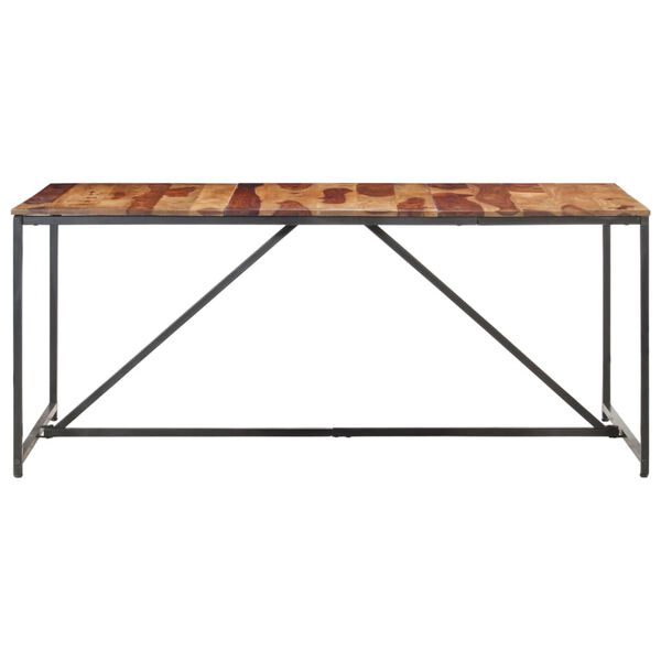 vidaXL Esstisch 180x90x76 cm Massivholz