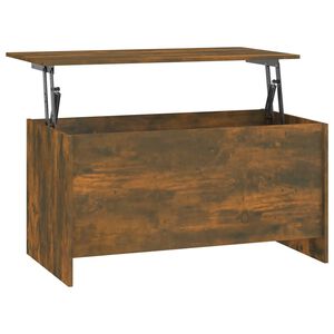 vidaXL Couchtisch R&auml;uchereiche 102x55,5x52,5 cm Holzwerkstoff