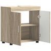 vidaXL Badezimmerschrank-Set TULUM Sonoma-Eiche 60 x 34 x 63 cm