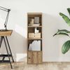 vidaXL B&uuml;cherregal Artisan-Eiche 31x24x102 cm Holzwerkstoff