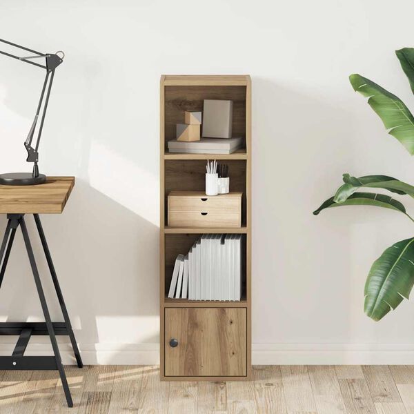 vidaXL B&uuml;cherregal Artisan-Eiche 31x24x102 cm Holzwerkstoff