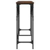 vidaXL Konsolentisch Braun Eichen-Optik 180x29x75 cm Holzwerkstoff