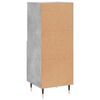 vidaXL Sideboard Betongrau 34,5x34x90 cm Holzwerkstoff