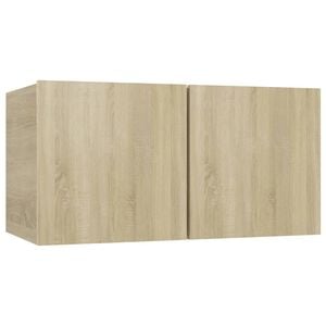 vidaXL TV-H&auml;ngeschrank Sonoma-Eiche 60x30x30 cm