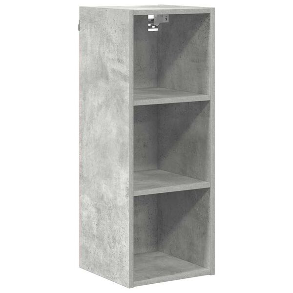 vidaXL H&auml;ngeschrank Beton Grau 30 x 29,5 x 80 cm Holzwerkstoff