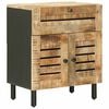 vidaXL Nachttisch Natur 50 x 33 x 60 cm Massivholz Mango