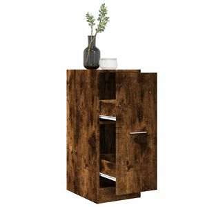 vidaXL Apothekerschrank R&auml;uchereiche 30x41x77,5 cm Holzwerkstoff