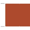vidaXL Senkrechtmarkise Terrakotta 100x800 cm Oxford-Gewebe