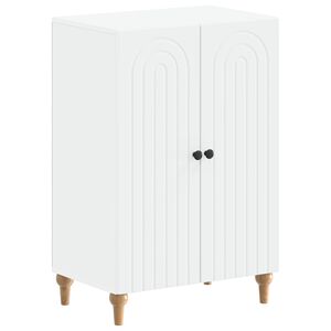 vidaXL Schuhschrank ALKMAAR 59,5 x 39,5 x 90 cm Holzwerkstoff Wei&szlig;