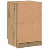 vidaXL Nachttisch Artisan-Eiche 40x36x65 cm Holzwerkstoff