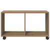 vidaXL Rollschrank Artisan-Eiche 72x33x42,5 cm Holzwerkstoff