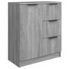 vidaXL Sideboards 2 Stk. Grau Sonoma 60x30x70 cm Holzwerkstoff