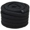 vidaXL Bootsseil 4 mm 10 m Schwarz