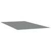 vidaXL Pool-Bodentuch Hellgrau 500x250 cm Polyester Geotextil