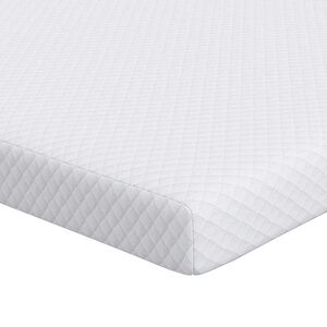 vidaXL Matratzentopper aus Memory-Schaum 80 x 200 cm Thick Weich Wei&szlig;