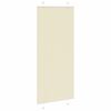 vidaXL Plissee Creme 95x200 cm Stoffbreite 94,4 cm Polyester