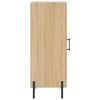 vidaXL Sideboard Sonoma-Eiche 34,5x34x90 cm Holzwerkstoff