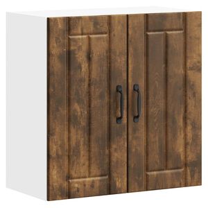 vidaXL K&uuml;chen-H&auml;ngeschrank Lucca R&auml;uchereiche Holzwerkstoff