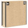 vidaXL Bad-Wandschrank mit Spiegel Sonoma-Eiche 50x21x60 cm