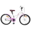 vidaXL Kinderfahrrad 18 Zoll f&uuml;r 5-7 Jahre alt Wei&szlig;