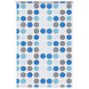 vidaXL Duschrollo 140x240 cm Kreismuster