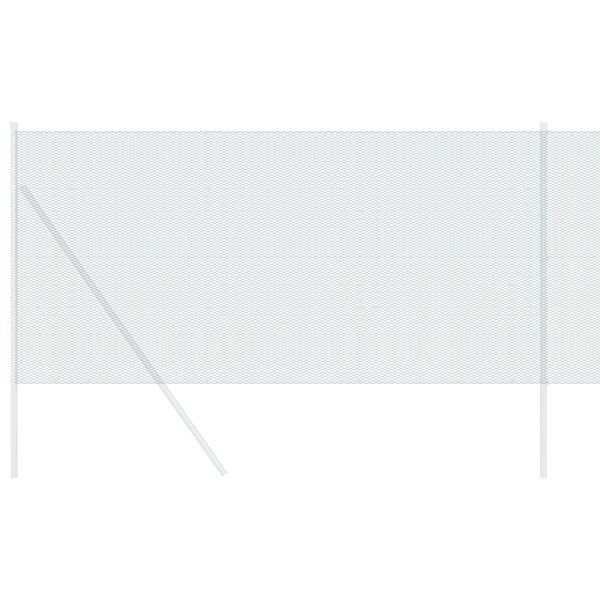 vidaXL Hexagonzaun Gr&uuml;n 1 x 10 m PVC