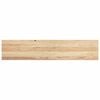 vidaXL Treppenstufen 4 Stk. Unbehandelt 120x30x2 cm Massivholz Eiche
