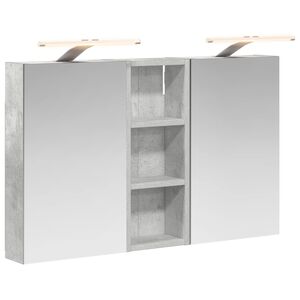vidaXL Badezimmerschrank-Set 3 pcs 80 x 10,5 x 50 cm Holzwerkstoff