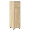 vidaXL Badezimmerschrank Sonoma-Eiche 30,5 x 30 x 101 cm Holzwerkstoff