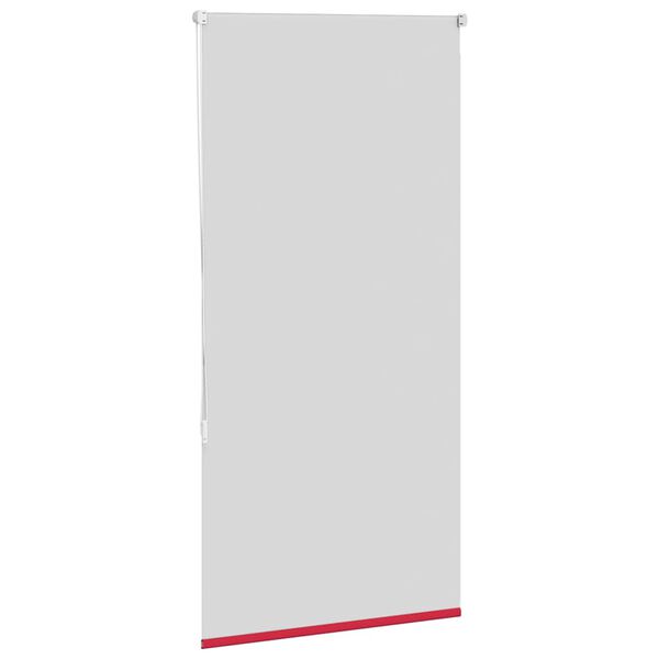 vidaXL Verdunkelungsrollo Rot 75x130 cm Stoffbreite 70,7 cm Polyester