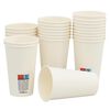 vidaXL Pappbecher mit Deckeln 1000 Stk. 16oz 400ml