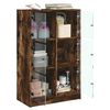 vidaXL Highboard mit T&uuml;ren R&auml;uchereiche 68x37x109 cm Holzwerkstoff