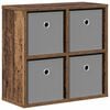 vidaXL Sideboard mit Schubladen Altholz 49,5 x 22 x 47 cm