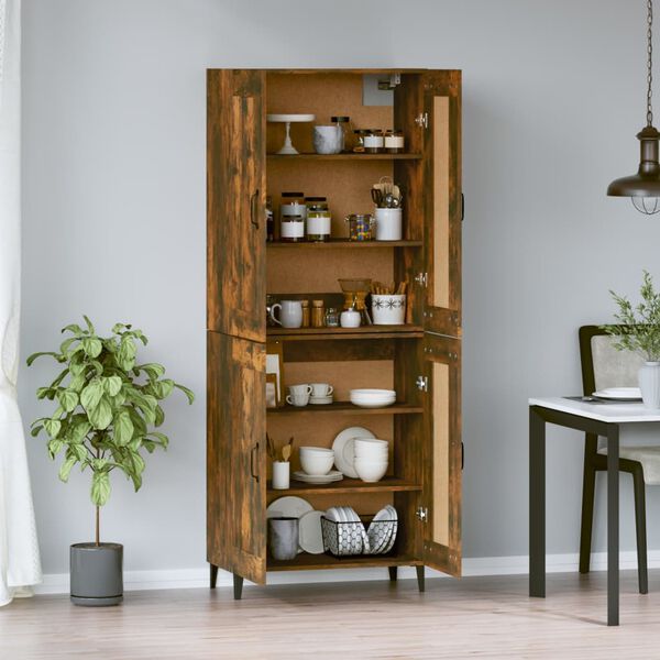 vidaXL Highboard R&auml;uchereiche 69,5x34x180 cm Holzwerkstoff