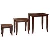 vidaXL Nestende Beistelltische 3 Stk. Braun 60 x 45 x 60,5 cm