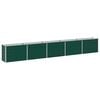 vidaXL Hochbeet 400 x 40 x 55 cm Verzinkter Stahl