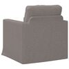 vidaXL Sofa Taupe Gesamtabmessungen: 78 x 78 x 80 cm (B x T x H) Samt