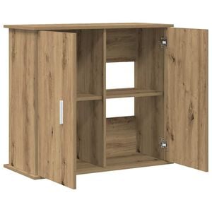 vidaXL Aquariumständer Artisan Oak 81 x 36 x 73 cm Holzwerkstoff