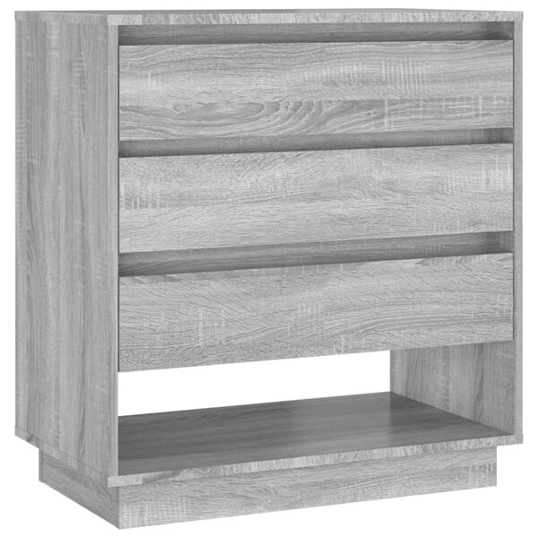 vidaXL Sideboard Grau Sonoma 70x41x75 cm Holzwerkstoff