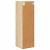 vidaXL H&auml;ngeschrank Sonoma-Eiche 30 x 29,5 x 100 cm Holzwerkstoff