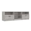vidaXL TV-Schrank Betongrau 150x33,5x45 cm Holzwerkstoff