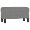 vidaXL Sitzbank Dunkelgrau 70x35x41 cm Stoff