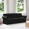 vidaXL Sofa Schwarz Gesamtabmessungen: 215 x 82 x 80 cm (B x T x H)
