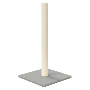 vidaXL Kratzs&auml;ule Hellgrau 35x35x70 cm