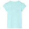 Kinder-T-Shirt Hellblau 128